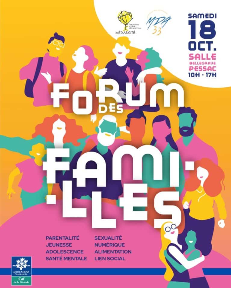 affiche forum des familles 2025